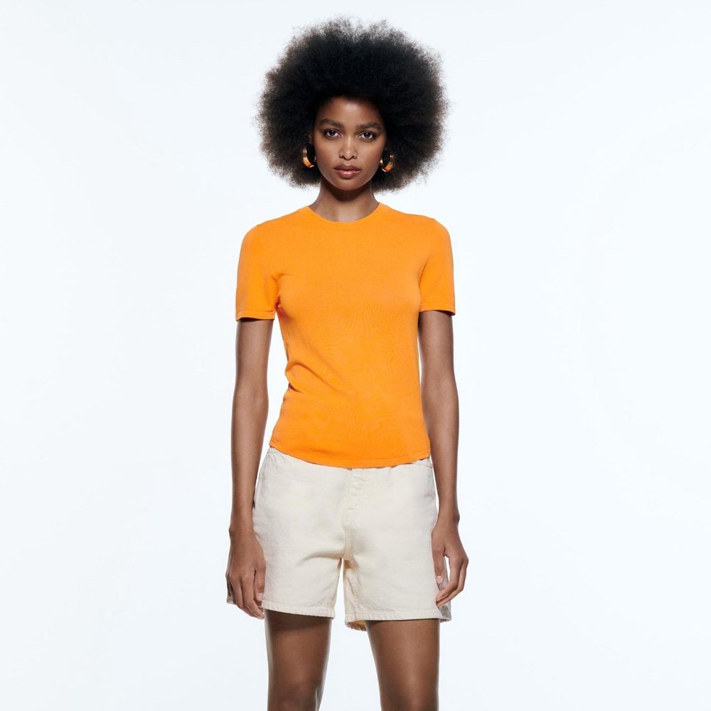 BASIC EXTRAFINE KNIT TOP